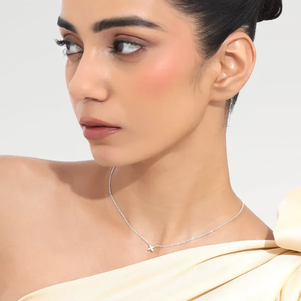 Lily_Silver_Floral_Zirconia_Necklace