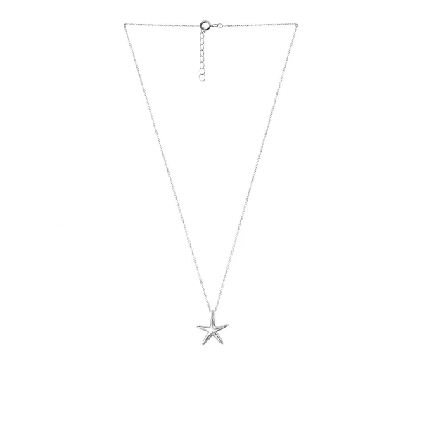 June_Silver_Star_Necklace