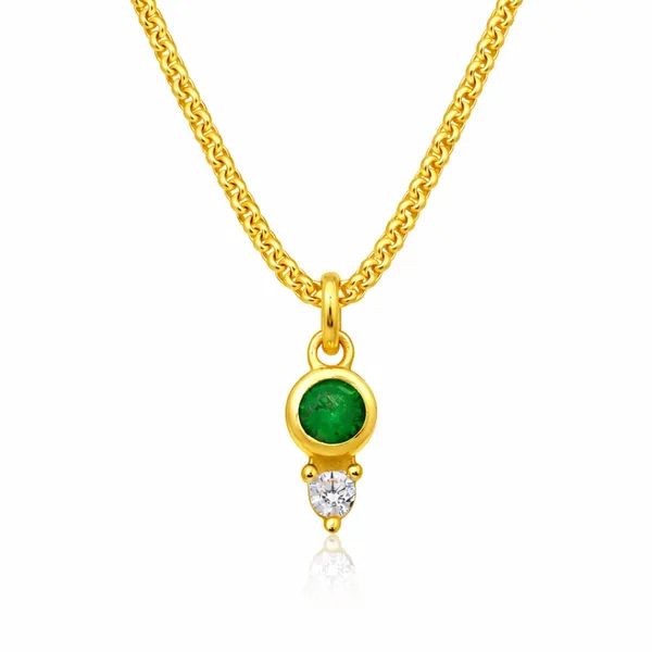 Lucy_Golden_Zirconia_Necklace