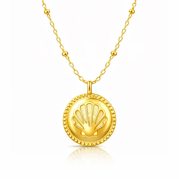 Zoe_Golden_Shell_Necklace