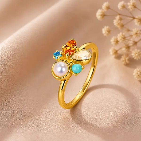 Anna_Multi_Gemstone_Adjustable_Ring