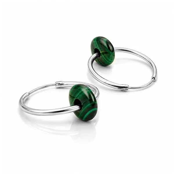 Rina_Silver_And_Black_Malachite_Earrings