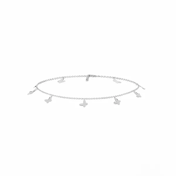 Akoa_Silver_Butterfly_Anklet