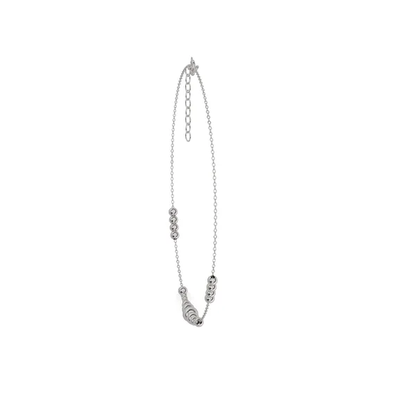 Nova_Silver_Beads_Anklet
