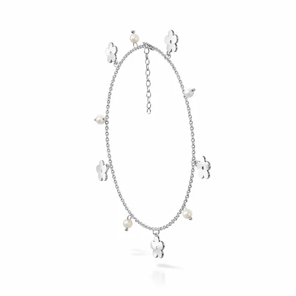 Qemi_Silver_Floral_Pearl_Anklet