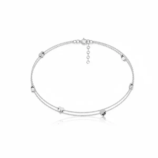 Miva_Silver_Anklet
