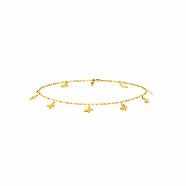Akoa_Golden_Butterfly_Anklet