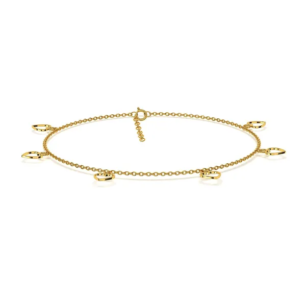 Qeya_Golden_Heart_Anklet