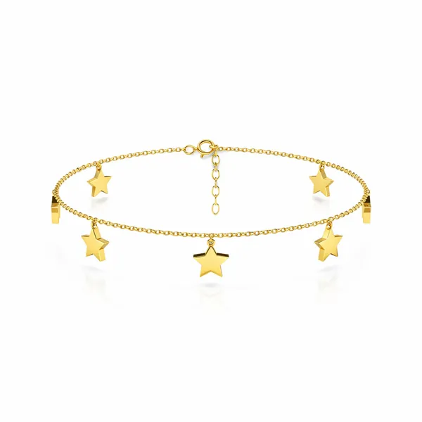 Anvi_Golden_Star_Anklet