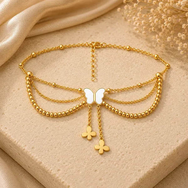 Bysa_Golden_Butterfly_Anklet