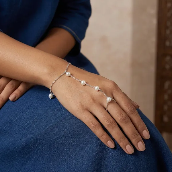 Gyra_Silver_Pearl_Bracelets