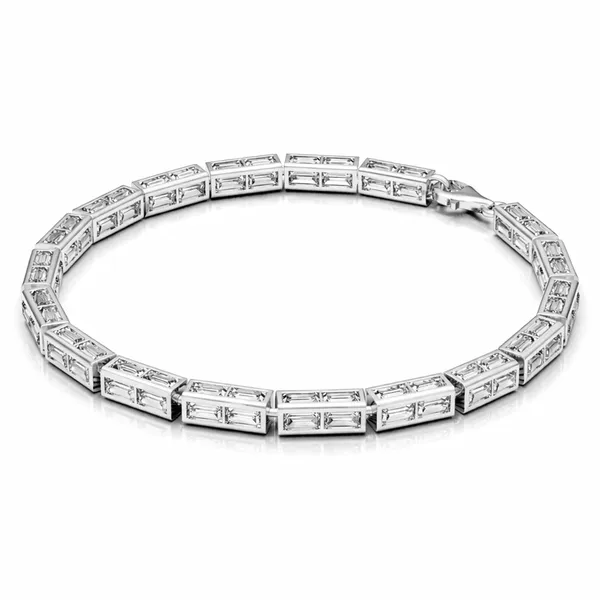Cyan_Silver_Zirconia_Bracelet