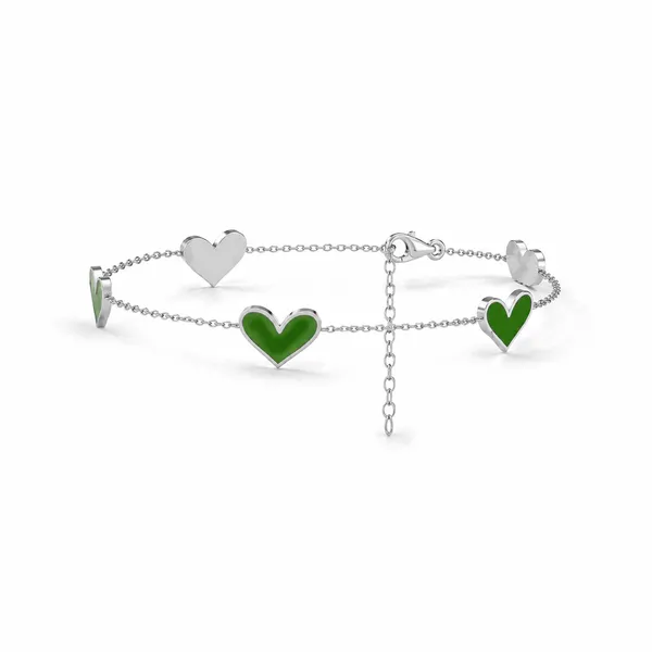Eira_Silver_Enamel_Bracelet