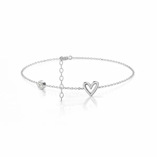 Ciri_Silver_Heart_Zirconia_Bracelet