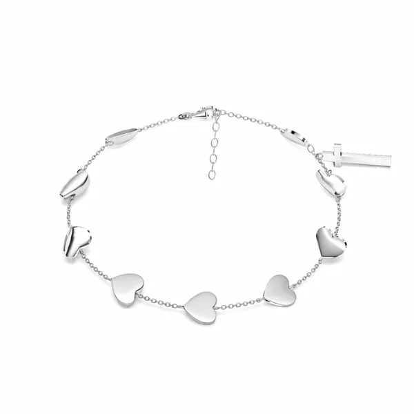 Huni_Silver_Heart_Bracelet