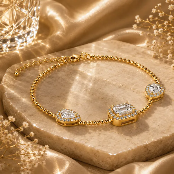 Akra_Golden_Zirconia_Bracelets