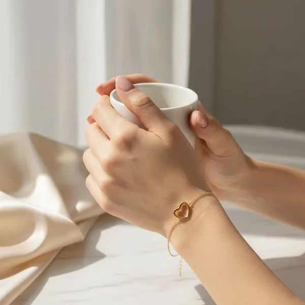 Euni_Golden_Heart_Bracelet