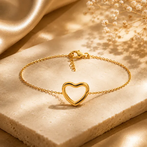 Euni_Golden_Heart_Bracelet