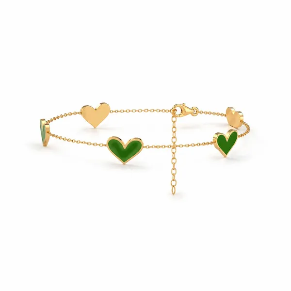 Eira_Golden_Enamel_Bracelet