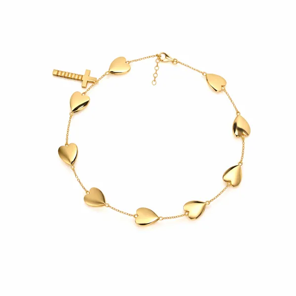 Huni_Golden_Heart_Bracelet
