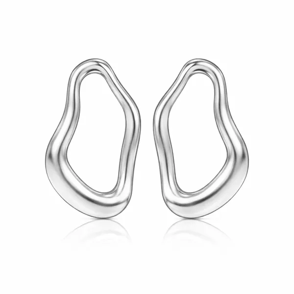 Noa_Silver_Organic_Earrings