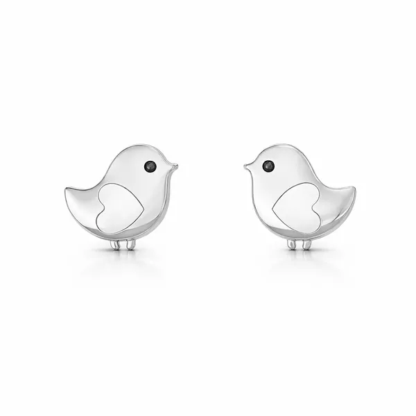 Cila_Silver_Stud_Enamel_Earrings