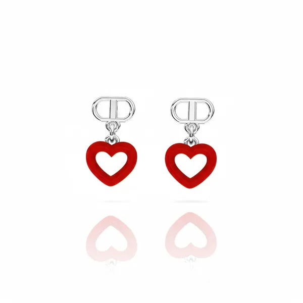 Niva_Silver_And_Red_Earrings