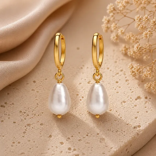 Nora_Golden_Drop_Pearl_Earring