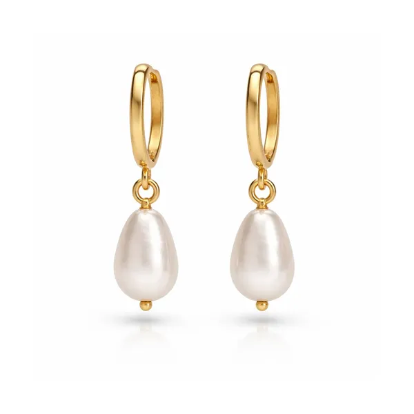 Nora_Golden_Drop_Pearl_Earring