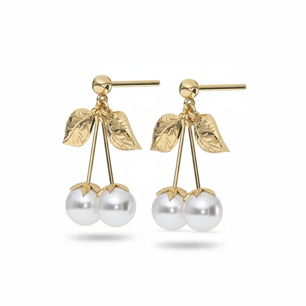 Bria_Golden_Synthetic_Pearl_Earrings