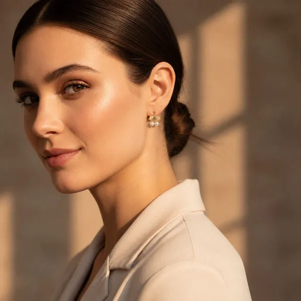 Bria_Golden_Synthetic_Pearl_Earrings