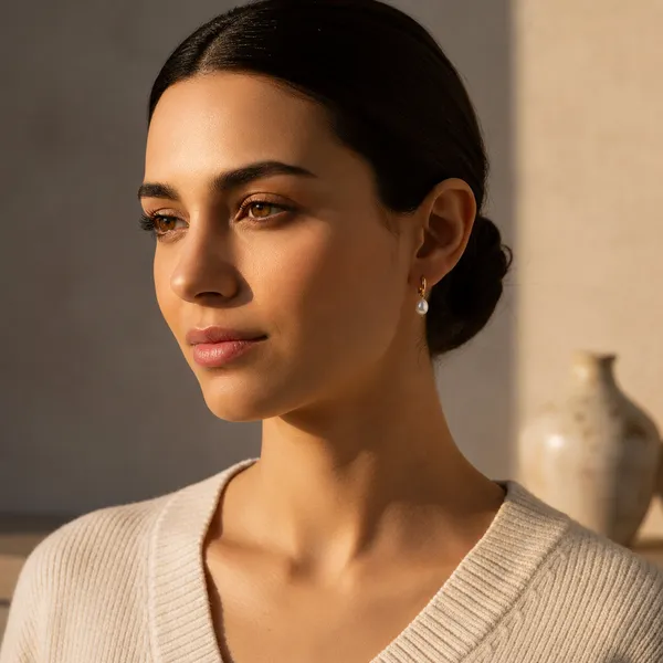 Kate_Golden_Round_Pearl_Earrings