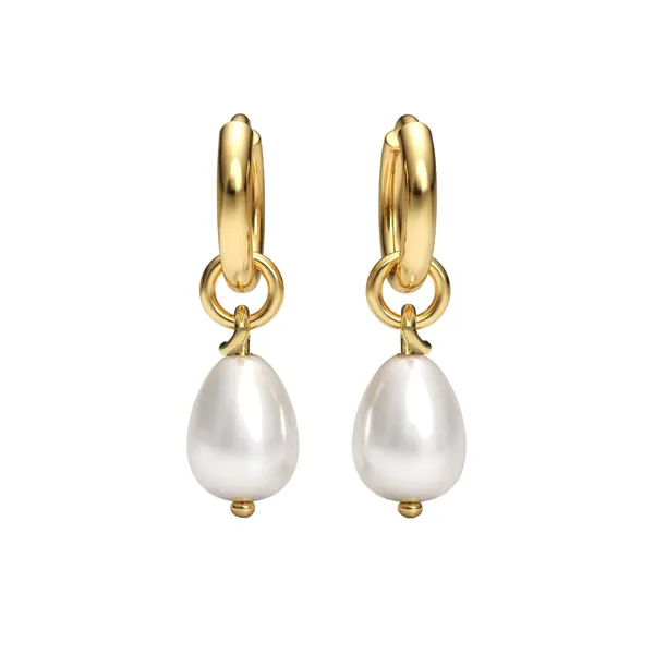 Kate_Golden_Round_Pearl_Earrings