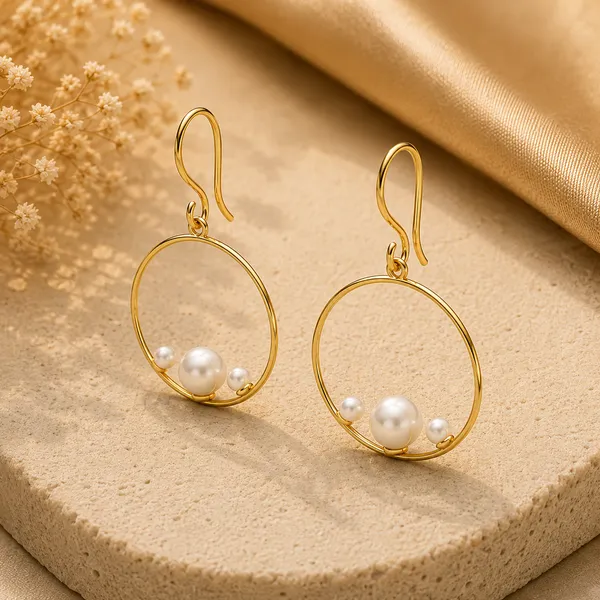 Aila_Golden_Synthetic_Pearl_Earrings
