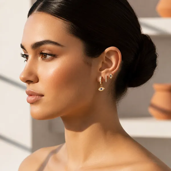 Demi_Golden_Earrings_Set
