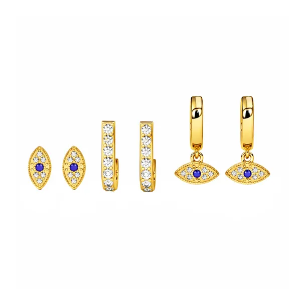 Demi_Golden_Earrings_Set