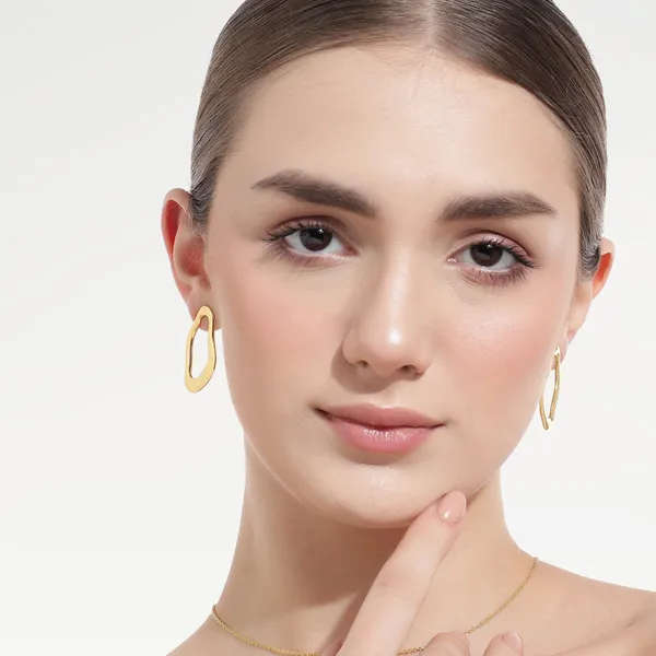 Noa_Golden_Organic_Earrings