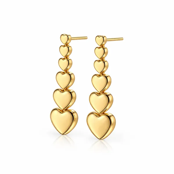 Veda_Golden_Heart_Earrings