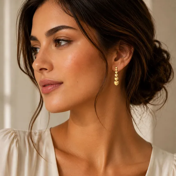 Veda_Golden_Heart_Earrings