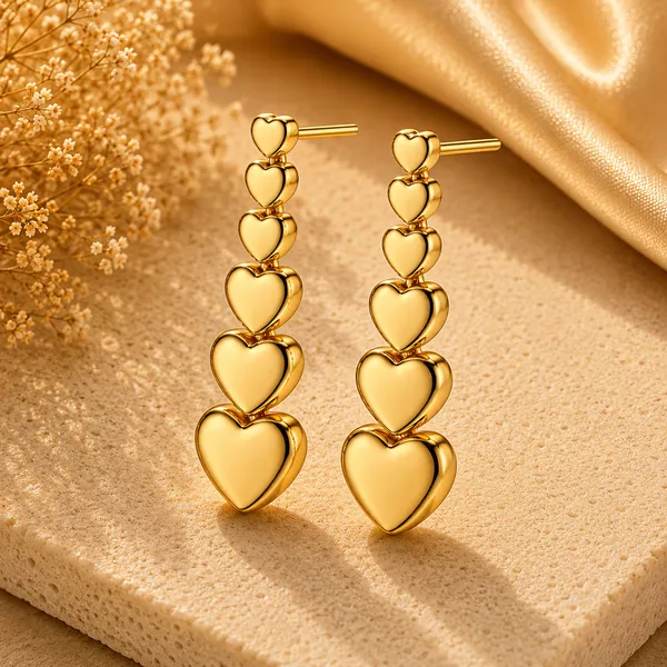 Veda_Golden_Heart_Earrings