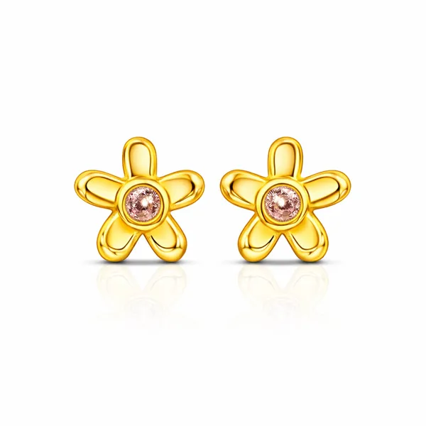 Kate_Golden_Flower_Earrings