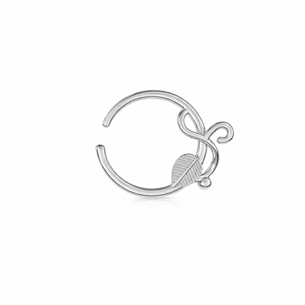 Akea_Silver_Nose_Pin