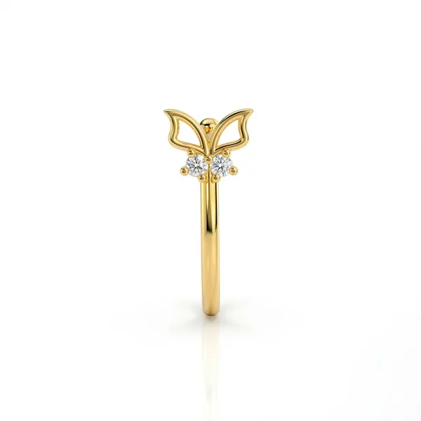 Aqra_Golden_Nose_Pin