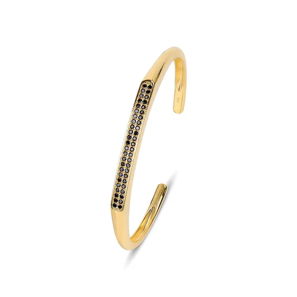 Ruby_Golden_Black_Spinel_Bangle