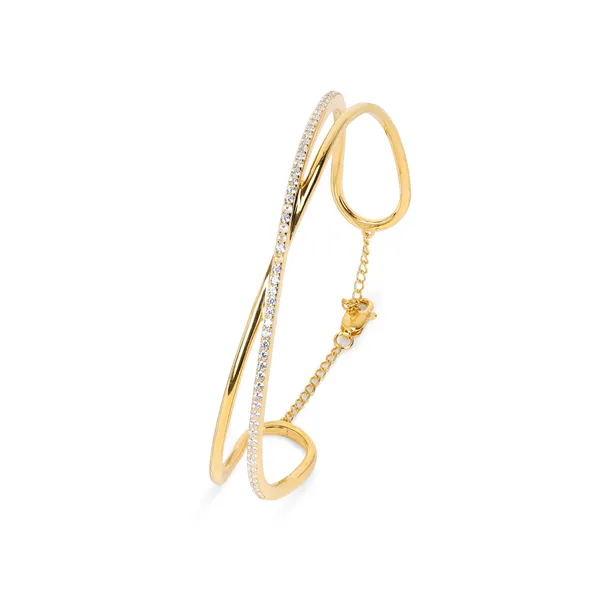 Hemi_Golden_Zirconia_Bangle