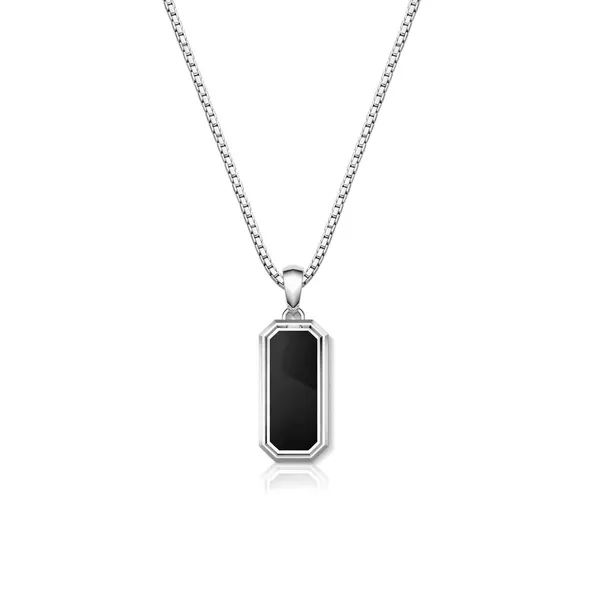 Bion_Silver_And_Black_Necklace