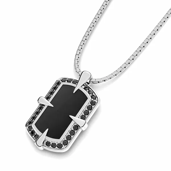 Savi_Silver_And_Black_Necklace