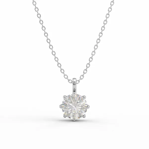 Aro_Silver_Zirconia_Necklace