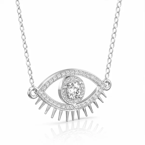 Cyro_Silver_Zirconia_Necklace