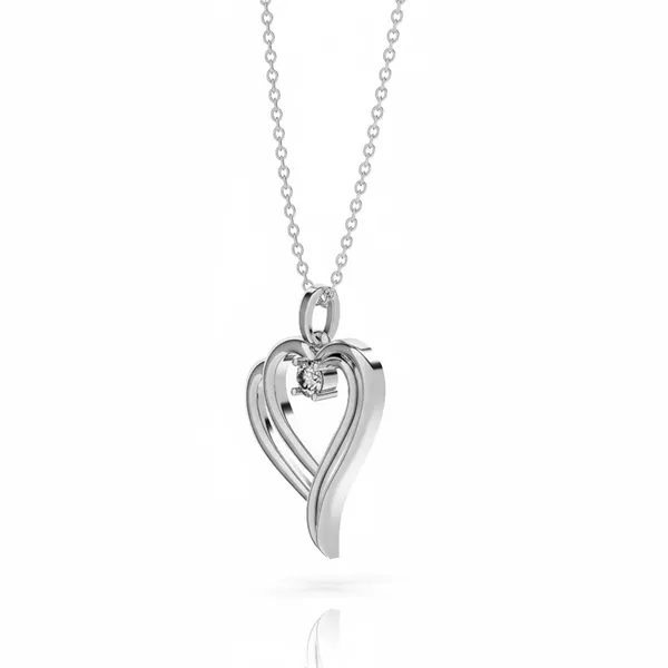 Brin_Silver_Heart_Zirconia_Necklace